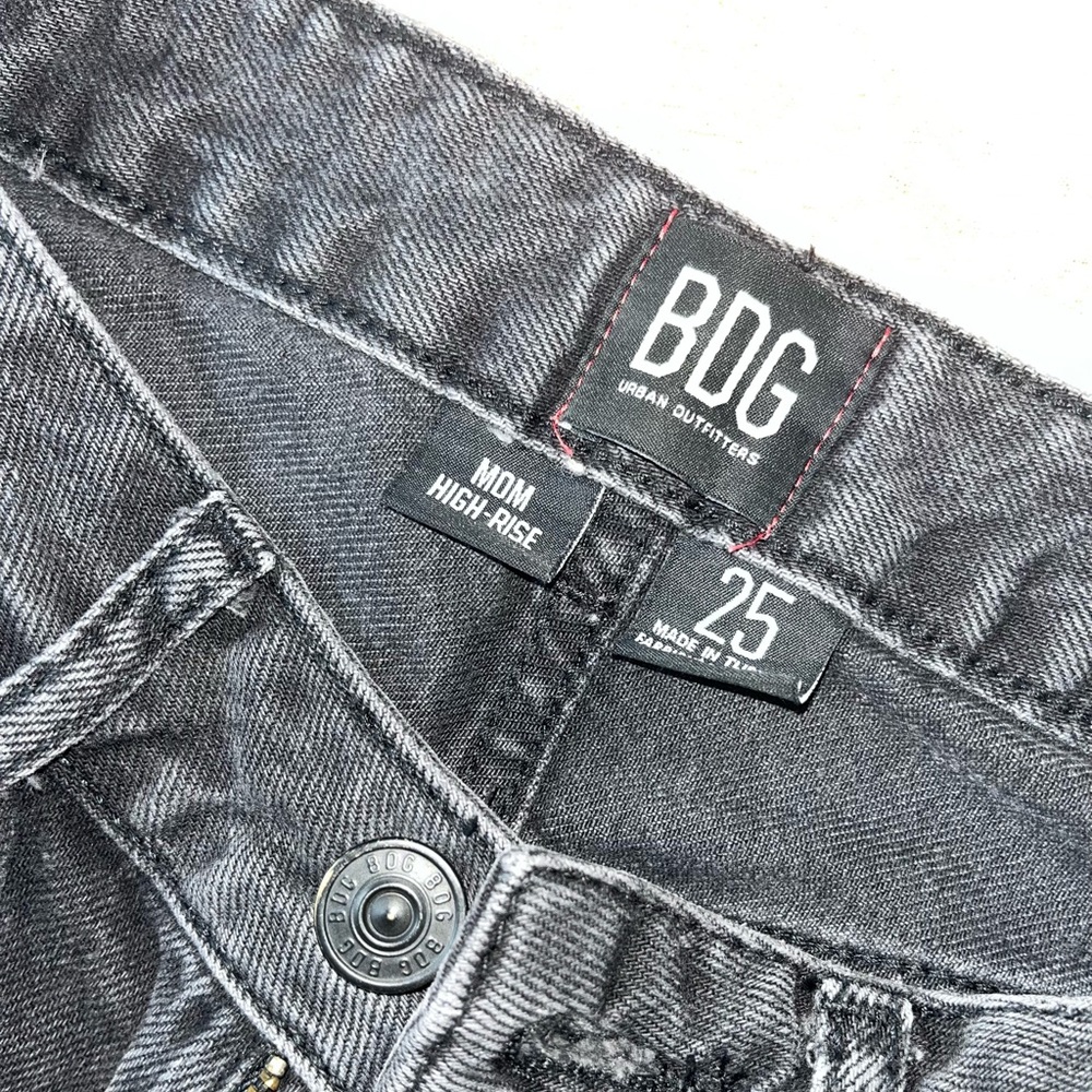 Black BDG High-Rise Mom Jeans